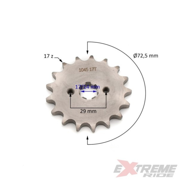 ZĘBATKA ZDAWCZA 428 17Z 17FI