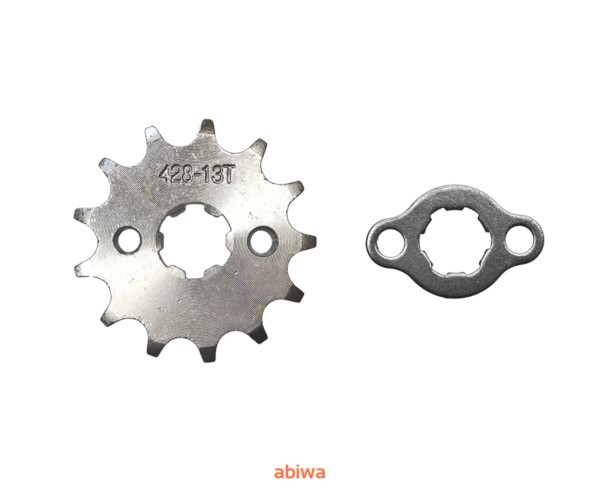 ZĘBATKA PRZÓD ATV 428-13 Z + ZABEZPIECZ (ŚR.17 mm) - obrazek 2