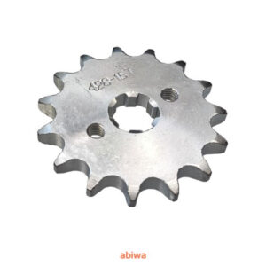 ZĘBATKA PRZÓD ATV 428-15 Z + ZABEZPIECZ (ŚR.17mm)