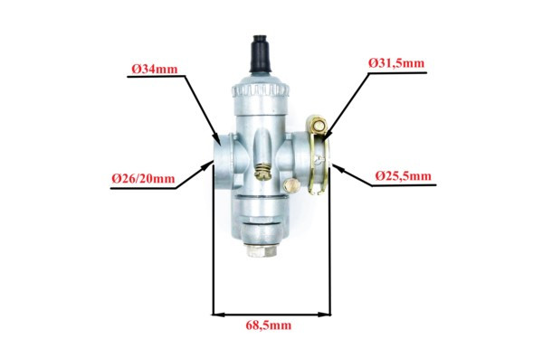 GAŹNIK POWER FORCE WSK 125 WFM SHL OSA - obrazek 2