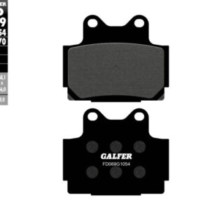 KLOCKI HAMULCOWE FA104 GALFER