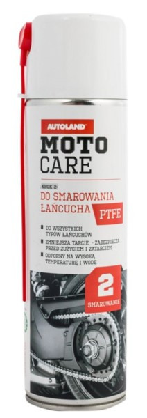 SMAR BIAŁY PTFE DO ŁAŃCUCHÓW 0,5L AUTOLAND MOTOCAR