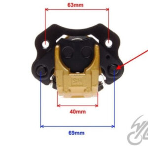 ZACISK HAMULCA PRZÓD LEWY ATV200