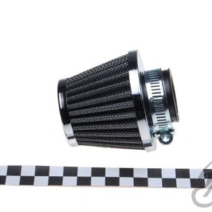 FILTR POWIETRZA 54 mm STOŻKOWY CHROM