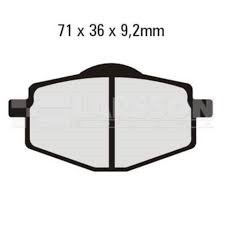 KLOCKI HAMULCOWE EBC SFA101 FA101