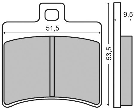 KLOCKI HAMULCOWE NHC 07060 FA298