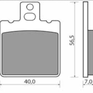 KLOCKI HAMULCOWE NHC FA116