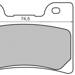 KLOCKI HAMULCOWE NHC FA160 FA180