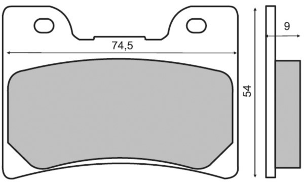 KLOCKI HAMULCOWE NHC FA160 FA180
