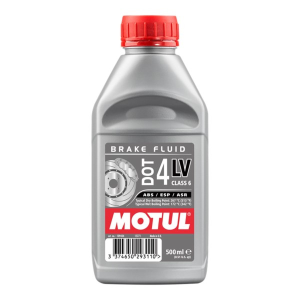 PŁYN HAMULCOWY MOTUL DOT4 LV 0,5L DO POMPY SPRZĘ.