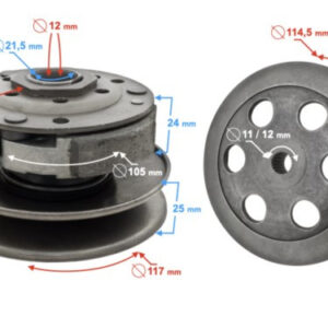 SPRZĘGŁO DO SKUTERa 4t moretti 8058