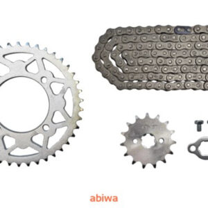 ZESTAW NAPĘD. CROSS 125 (15/41(76MM)+ŁAŃ428-120L)