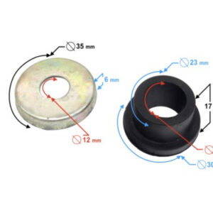 Zestaw tulei zwrotnicy ATV 110cc/125cc